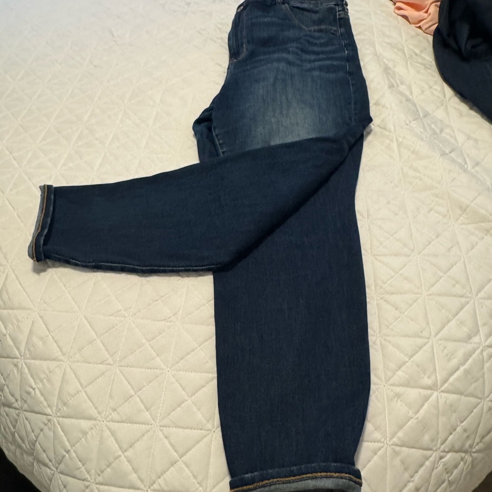Dark Blue Denim Jeans